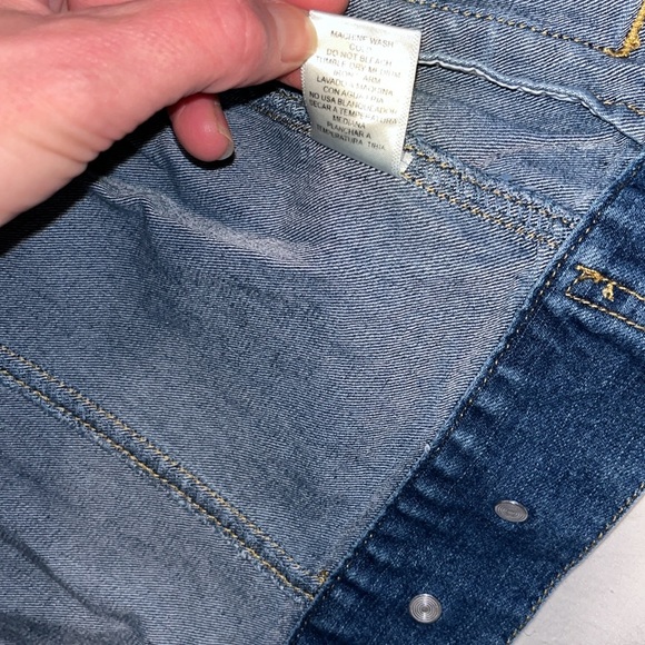 Love Tree Denim button front jacket withh collar size Small EUC! - Picture 5 of 5